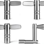 Drum Key Set by Pavo - Steel Drum Keys for 1/4" Socket Drums-0
