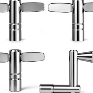 Drum Key Set by Pavo - Steel Drum Keys for 1/4" Socket Drums-0