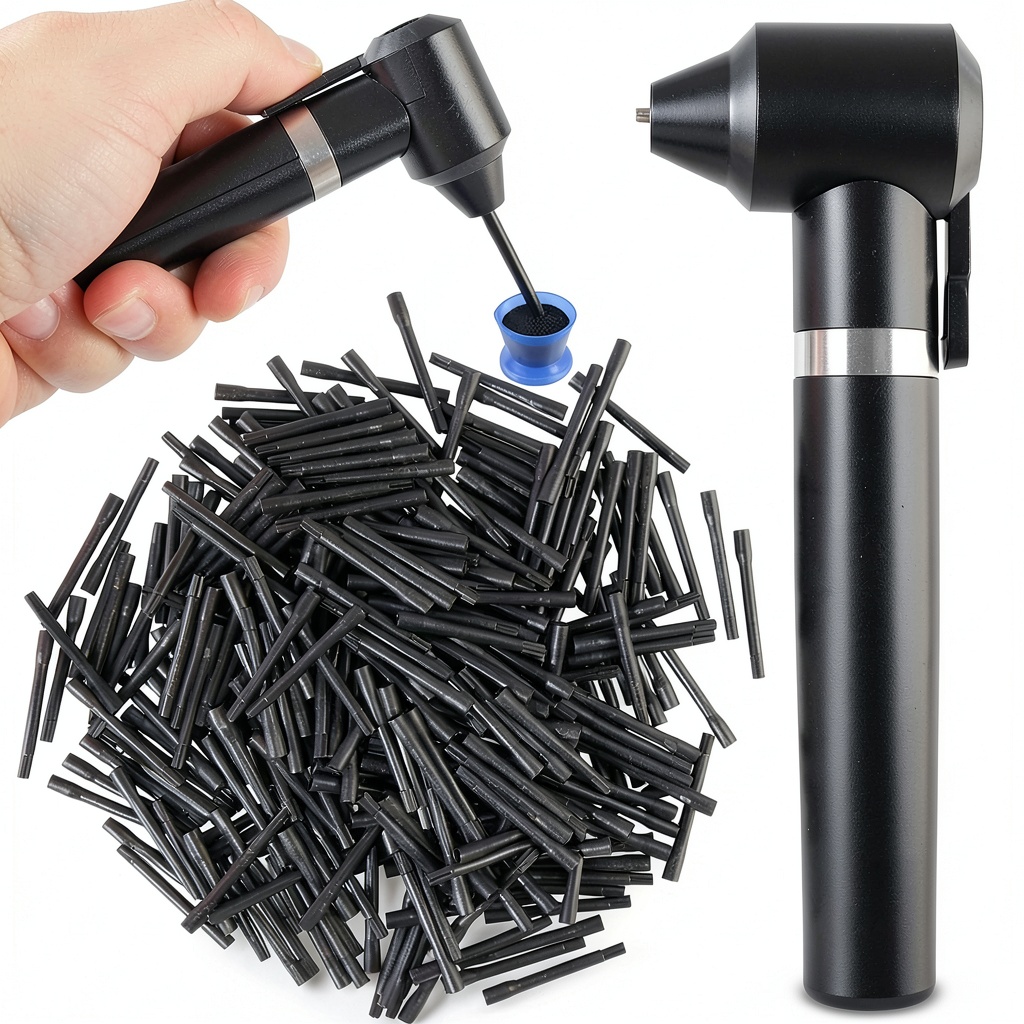 Tattoo ink mixer in a professional studio