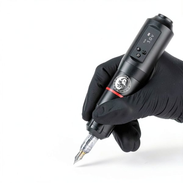 Wireless Tattoo Gun Wormhole Aluminum Alloy Kit-7