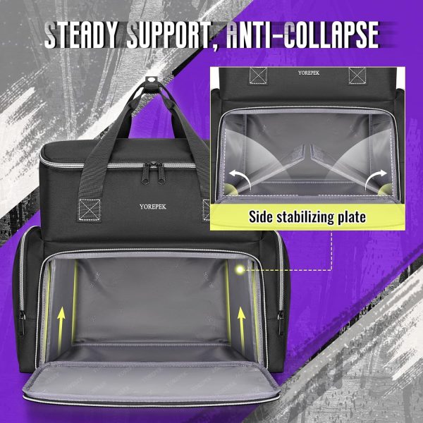 Tattoo Travel Case YOREPEK Black Tattoo Kit-3
