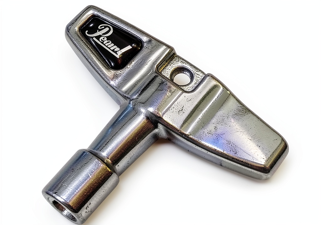 Pearl K050 Drum Key in use on a drum set