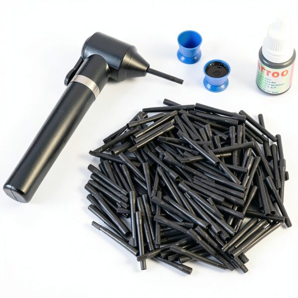 Tattoo Ink Mixer gz Electric Tattoo Kit Black-7