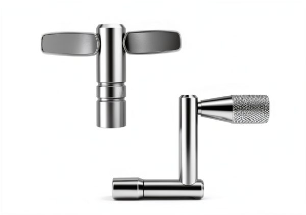 Drum Key Set by Pavo - Steel Drum Keys for 1/4" Socket Drums-2