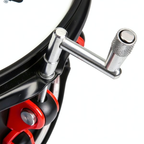 Drum Tuning Key Silver Black Metal Alloy-6