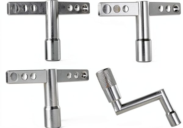 Pavo Drum Tuning Keys Chrome Plated Steel Musical-6