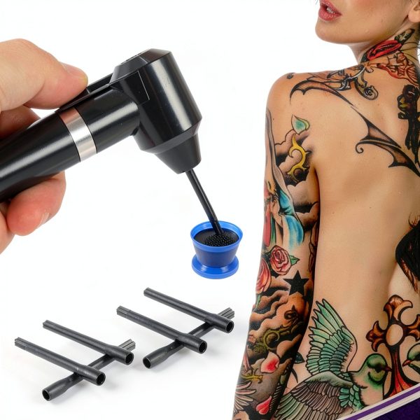 Tattoo Ink Mixer gz Electric Tattoo Kit Black-6