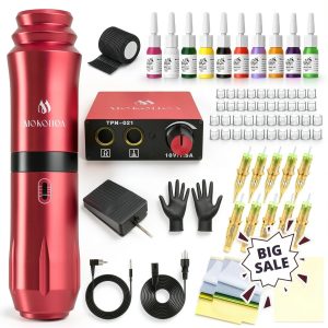 Tattoo Gun Kit by MOKOHOA Tattoo Kit for Beginners-0