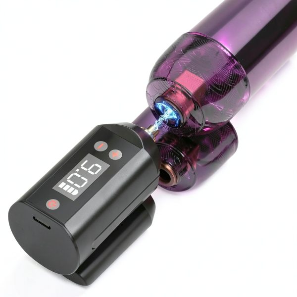 Poseidon Tattoo Pen Kit Professional 2 Batteries-3