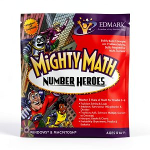 Edmark Master 3 Years of Math for Grades 3-6 Software Learning Program-0