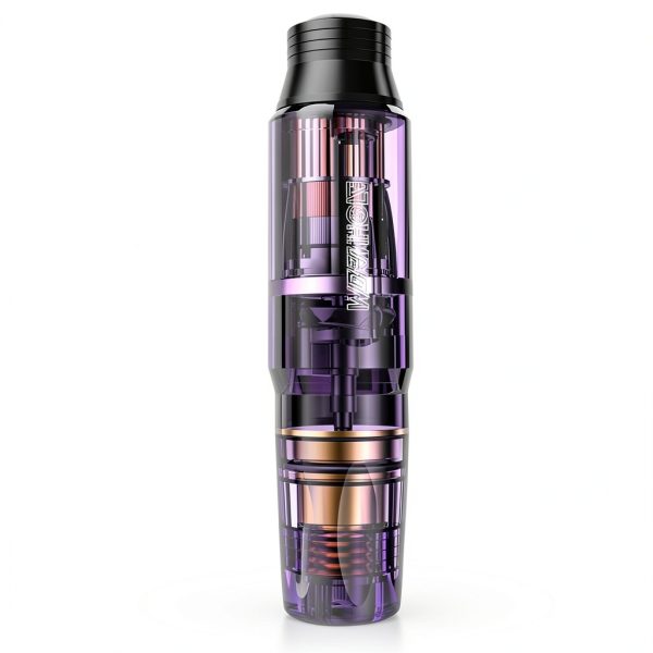 Wireless Tattoo Kit Wormhole Purple Gun Pro-1