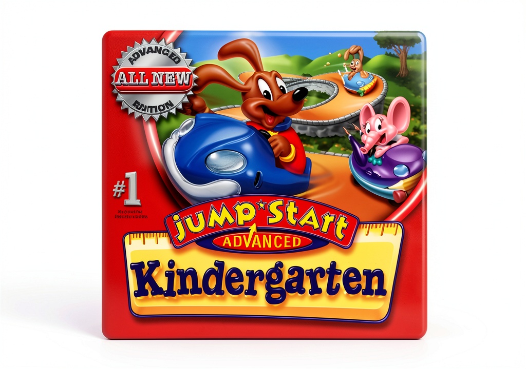 Kids playing with educational software