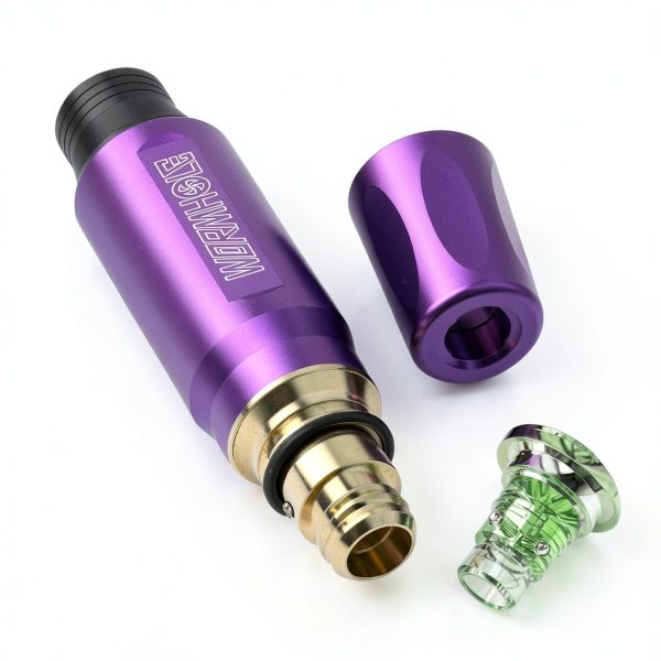 Wireless Tattoo Kit Wormhole Purple Gun Pro-4