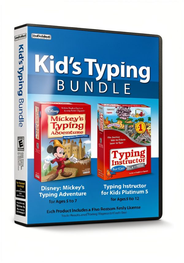 Kids Typing Software Family Pack with Programs for Kids-0