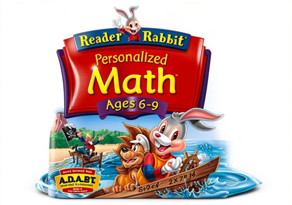 Reader Rabbit Per Math 6-9 Deluxe 2‑CD Educational by SelectSoft-0
